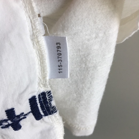 ⚪ LOFT embroidered tank top - Picture 9 of 16